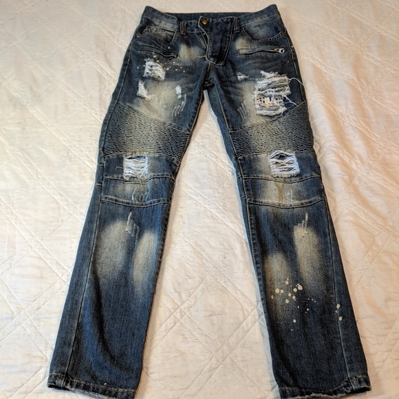 balmain paris jeans